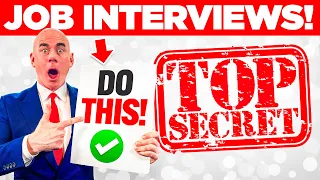 MY #1 SECRET for PASSING JOB INTERVIEWS! (100% PASS GUARANTEE!) JOB INTERVIEW TIPS!