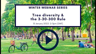 Tree Diversity: the 3-30-300 rule