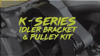 Hybrid Racing K-Series Idler Bracket & Pulley Kit! Explained & Installed!