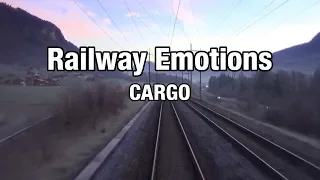 🚆 From south to north through the Lötschberg (Cargo Cab Ride Switzerland | Brig - Basel Part 1)