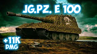 Jg.Pz. E 100 - 10 Frags 11K Damage - Big BOSS tears! - World Of Tanks