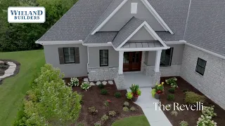 The Revelli Custom Home Drone Tour in Mason, Ohio