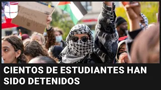 Se intensifican protestas en varias universidades de EEUU en contra de los ataques de Israel en Gaza