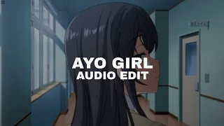 ayo girl - Jason derulo & robinson [edit audio]