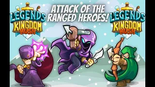 (NEW) Legends Of Kingdom Rush: When Ranged Heroes Attack - Stormcloud's Winter