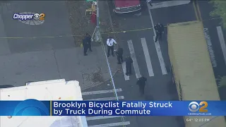 Bicyclist, 25, struck and killed in Brooklyn