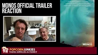 MONOS (Official Trailer) Nadia Sawalha & The Popcorn Junkies TRAILER Reaction