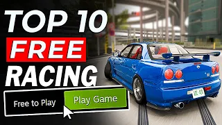 Top 10 FREE Racing Games on Steam 2024 (NEW)
