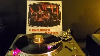 NIRVANA ( Live At MTV Unplugged NYC) "side A" Lp Vinyl.
