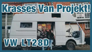 Unser Van Projekt - VW LT28D Camper Van Conversion, Ausbau, Restauration & Roomtour | Oldtimer Van