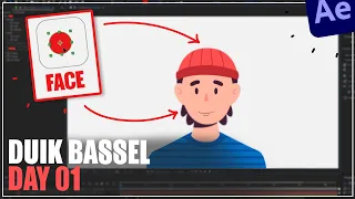 Duik Bassel - DAY:01 | Face Rig with Controller | After Effects Tutorials