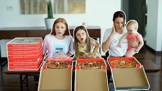 Last To Stop Eating Pizza Wins $10,000 Challenge | Family Fizz