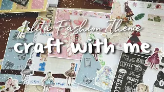 Craft with Me | DIY Handmade Envelopes | Aesthetic Letter | Penpalling 💝🌹 Lolita Fashion Theme
