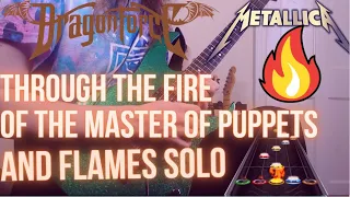 Through The Fire Of The Master Of Puppets And Flames