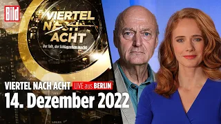 🔴 Viertel nach Acht – 14. Dezember 2022 | u.a. mit Patricia Platiel und Gerhard Schindler