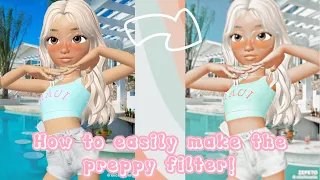 How to create a preppy filter on ZEPETO! ~ 🛍🌺🦋💖💅🛼🐠🥰💕 {chloezptt}