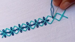 Attractive Embroidery Stitches for Beginners/New Embroidery Stitches By Hands/Embroidery Stitches