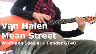 Van Halen / Mean Street (Guitar Cover)