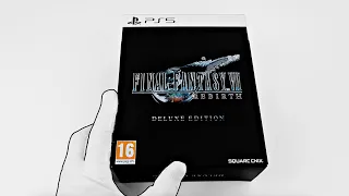 Final Fantasy 7 Rebirth DELUXE EDITION PS5 Unboxing