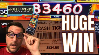 HUGE WIN at Angel Of The Winds • High Limit Slots • Lightning Link • Loteria • Seattle Casinos