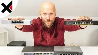 Switch mit Link Aggregation + PoE zum kleinen Preis für daheim | iDomiX