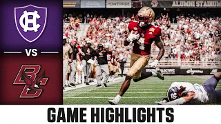 Holy Cross vs. Boston College Game Highlights | 2023 ACC Football