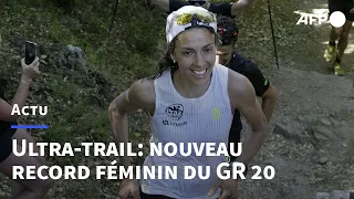 Ultra-trail: Anne-Lise Rousset pulvérise le record féminin du GR 20 | AFP