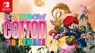 Rainbow Cotton 3D REMAKE - Nintendo Switch Gameplay