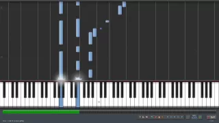 My Heart Will Go On (Titanic) Piano Cover (Synthesia xChris95xx version)