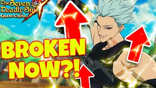 BUFFED BAN PVP SHOWCASE!!! BROKEN OP NOW?! | Seven Deadly Sins: Grand Cross