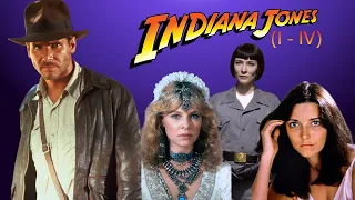 Indiana Jones Cast 🎬 Then and Now (1981, 1984, 1989, 2008 and 2023) * How They Changed