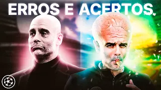 Pep Guardiola: momentos de GÊNIO e de PARDAL 🧠🐦