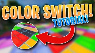 How to make COLOR SWITCH in Fortnite Creative!