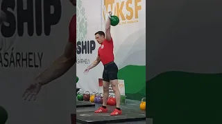 WKSF World Championship 2023 - 24 kg Snatch 146 Reps (+ 1 No Count) - Bodyweight 74 kg