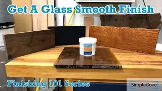 How To Use Grain Fillers - Finishing 101 Series