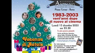 Vacanze di Natale (1983) - La cerimonia per i 20 anni