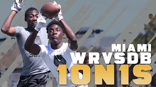 Nike Football's The Opening Miami 2016 | WR vs DB 1 on 1's