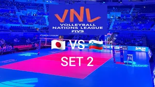 JAPAN🇯🇵 vs SLOVENIA🇸🇮  VNL 2022 MEN'S Set 2 Week 2