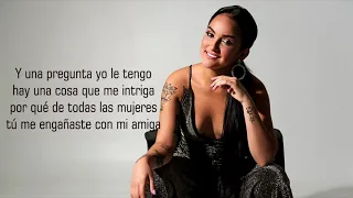 Con mi amiga - Daniela Darcourt (LETRA)