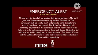 BBC EAS: HM the King’s address to the United Kingdom and the Commonwealth realms (AFOTUK)