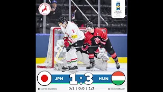 Gólösszefoglaló - DIV1A - Japán - Magyarország 1-3 20240428