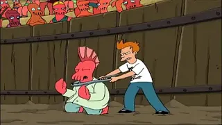 Futurama S02E09 - Zoidberg & Fry Fight | Check Description ⬇️