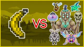 Terraria 1.4.3.6 - Bananarang vs ALL Bosses