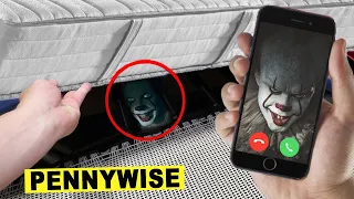 PENNYWISE versteckt sich um 3 UHR NACHTS alleine im HAUS!! (gruselig) | KAMBERG TV