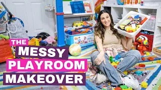 The Messy Playroom Makeover - Episode 1