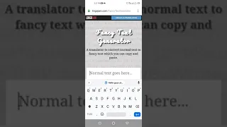 WHATSAPP MESSAGES IN DIFFERENT FONTS