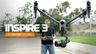 17 FEATURES OF THE DJI INSPIRE 3