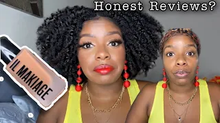 REVIEWS TOO GOOD TO BE TRUE...? | IL MAKIAGE Foundation on DARK SKIN [Try It For FREE]