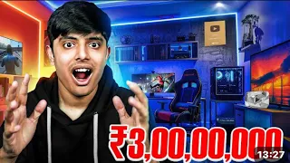 3 CRORE KA GAMING ROOM SETUP TOUR AND 500 CRORE KA MALIK 💸💵 || #ajjubhai #ajjubhaitotalgaming