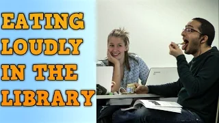 Eating Weird Food Loudly in the Library | Outoja ruokia ja äänekästä syömistä kirjastossa